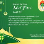 Selamat hari raya Idul Fitri 1446 H